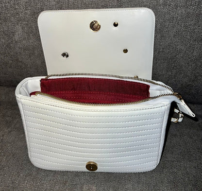 White Jacket Design Shoulder Bag